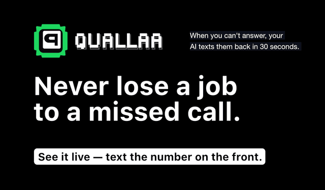 Business card back